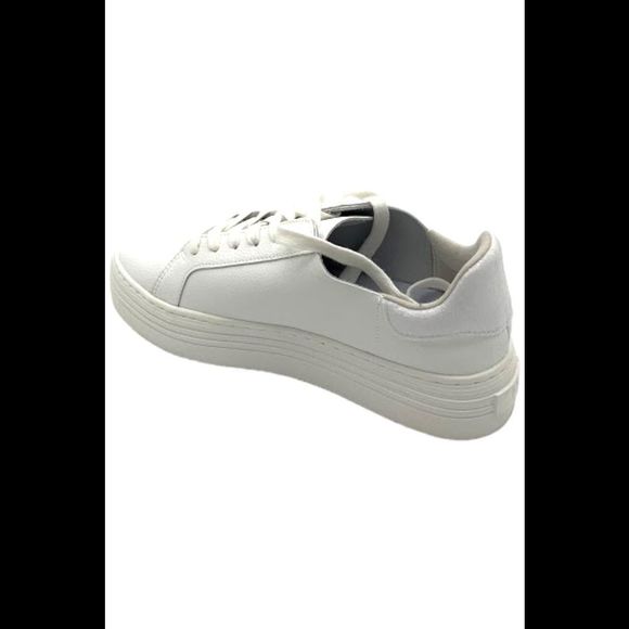Joy Performance Comfort Leather Sneaker White - Medium - Picture 3 of 3